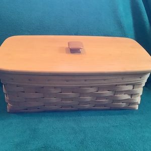 Longaberger Vanity Basket with Lid